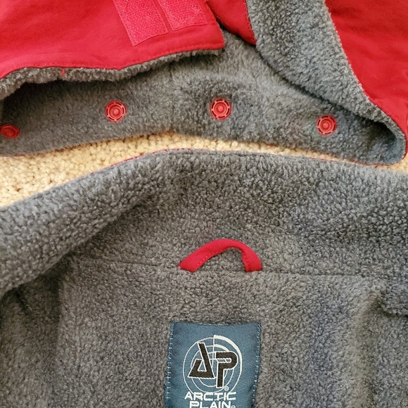 Boys Arctic Plain, size14/16 Parka with Hood - Picture 7 of 7